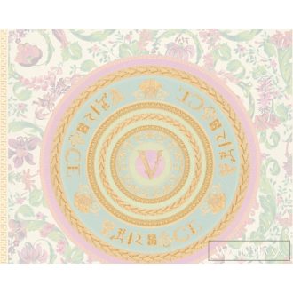   AS CREATION Versace 5 38705-2 világos mandala mintás elegáns tapéta