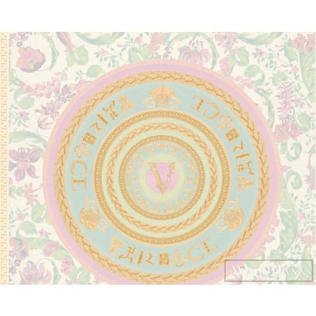 AS CREATION Versace 5 38705-2 világos mandala mintás elegáns tapéta