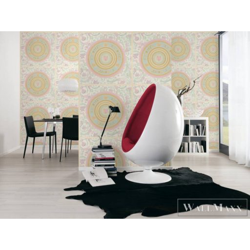 AS CREATION Versace 5 38705-2 világos mandala mintás elegáns tapéta
