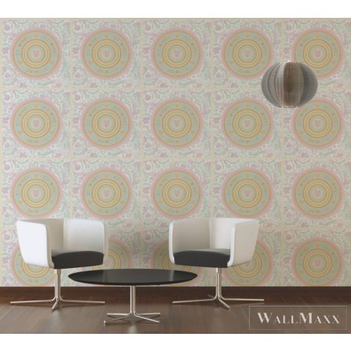 AS CREATION Versace 5 38705-2 világos mandala mintás elegáns tapéta