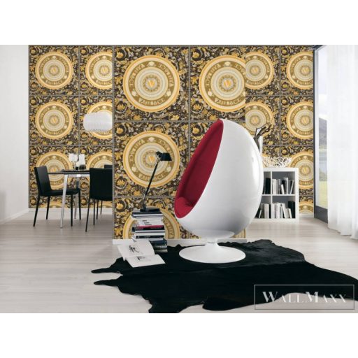 AS CREATION Versace 5 38705-5 arany mandala mintás elegáns tapéta