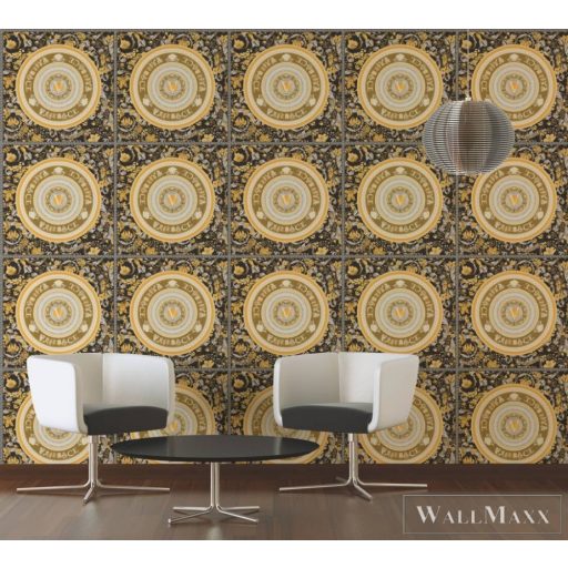AS CREATION Versace 5 38705-5 arany mandala mintás elegáns tapéta
