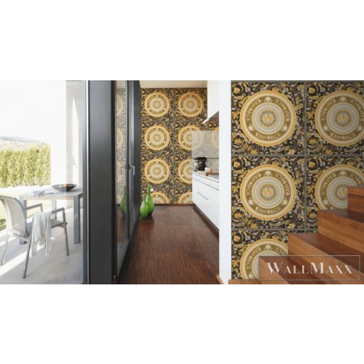 AS CREATION Versace 5 38705-5 arany mandala mintás elegáns tapéta