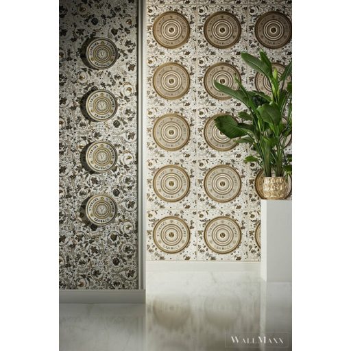 AS CREATION Versace 5 38705-6 barna mandala mintás elegáns tapéta