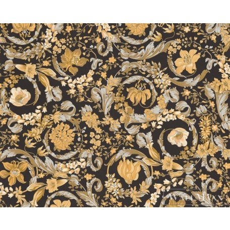 AS CREATION Versace 5 38706-5 arany virág mintás elegáns tapéta