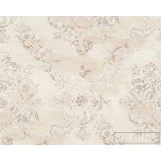   AS CREATION My Home My Spa 38707-1|Klasszikus jellegű bézs barokk mintás tapéta