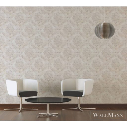 AS CREATION My Home My Spa 38707-1|Klasszikus jellegű bézs barokk mintás tapéta