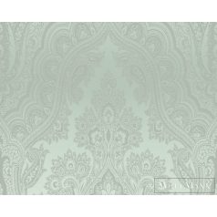   AS CREATION My Home My Spa 38708-1|Klasszikus jellegű mentazöld barokk mintás tapéta