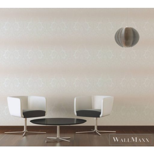 AS CREATION My Home My Spa 38708-2|Klasszikus jellegű krémszínű barokk mintás tapéta