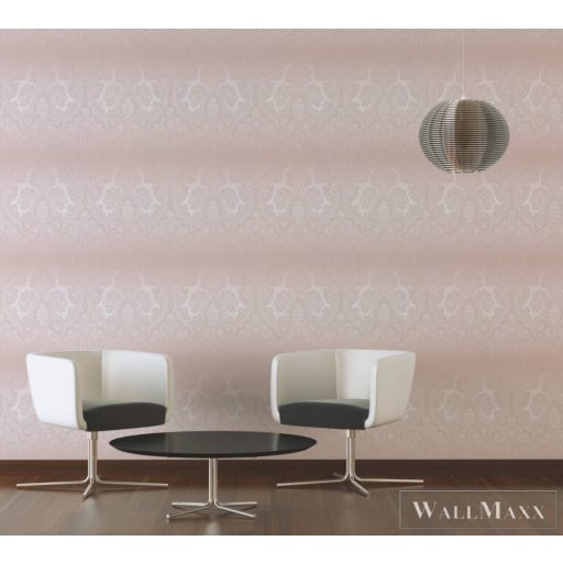 AS CREATION My Home My Spa 38708-3|Klasszikus jellegű rózsaszín barokk mintás tapéta