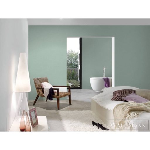 AS Creation My Home My Spa 38712-9 kék, zöld, türkiz Textil mintás Natur vlies tapéta