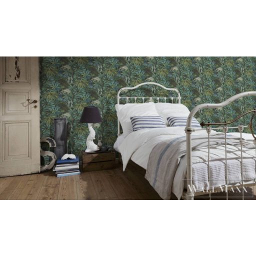 AS CREATION PintWalls 38720-2 zöld levél mintás térhatású tapéta