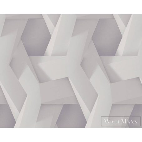 AS CREATION PintWalls 38721-1 törtfehér Tér-hatású 3D-mintás Modern vlies tapéta