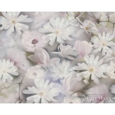   AS CREATION PintWalls 38722-3 fehér virág mintás elegáns tapéta