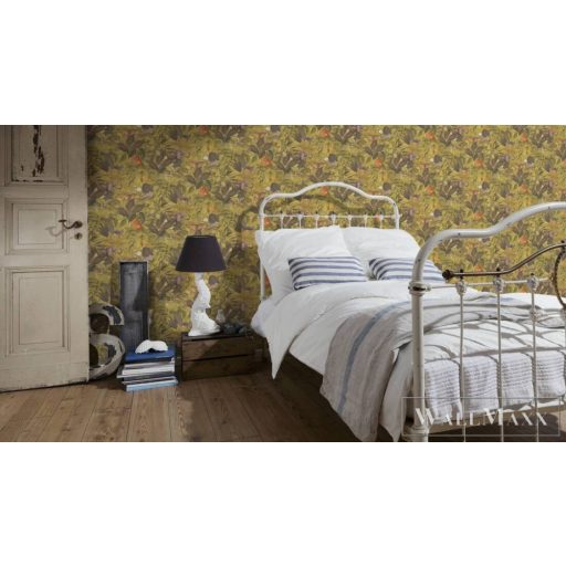 AS CREATION PintWalls 38724-2 sárga dzsungel mintás grafikus tapéta