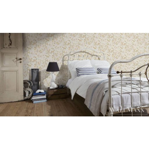 AS CREATION PintWalls 38726-1 krémszínű virág mintás grafikus tapéta