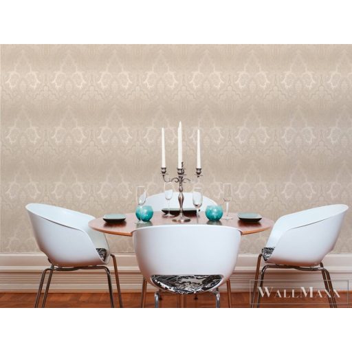 AS CREATION Garda 38730-3 bézs barokk mintás klasszikus XXL tapéta
