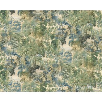   AS CREATION Garda 38731-1 zöld erdő mintás barokk XXL tapéta
