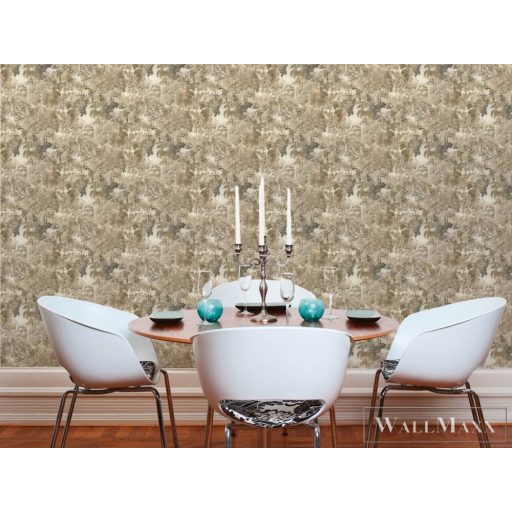 AS CREATION Garda 38731-2 bézs erdő mintás barokk XXL tapéta