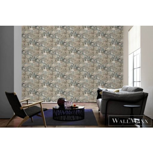 AS CREATION Garda 38731-3 fekete erdő mintás barokk XXL tapéta