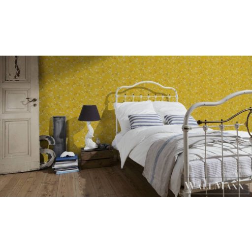 AS CREATION PintWalls 38739-2 sárga virág mintás grafikus tapéta