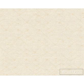   AS CREATION Nara 38742-4 bézs afrika mintás grafikus tapéta