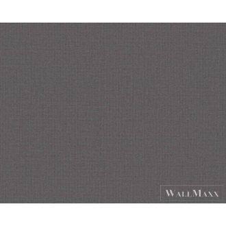   AS CREATION Nara 38744-1 sötét, szürke Textil mintás Grafikus vlies tapéta