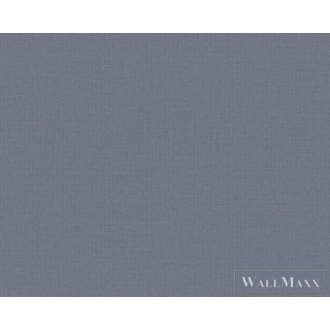   AS CREATION Nara 38744-7 kék Textil mintás Grafikus vlies tapéta