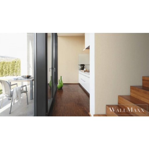 AS CREATION Nara 38745-1 bézs, krémszínű Textil mintás Grafikus vlies tapéta