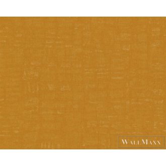   AS CREATION Nara 38745-5 sárga Textil mintás Grafikus vlies tapéta