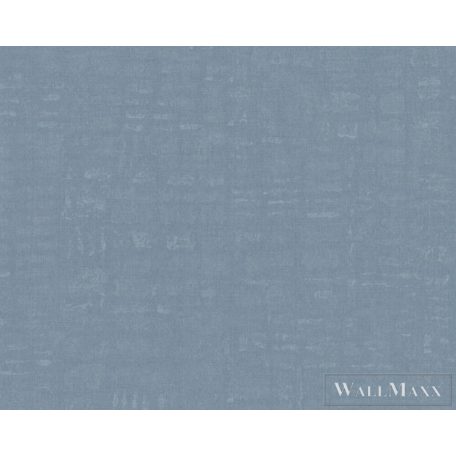 AS CREATION Nara 38745-7 kék Textil mintás Grafikus vlies tapéta
