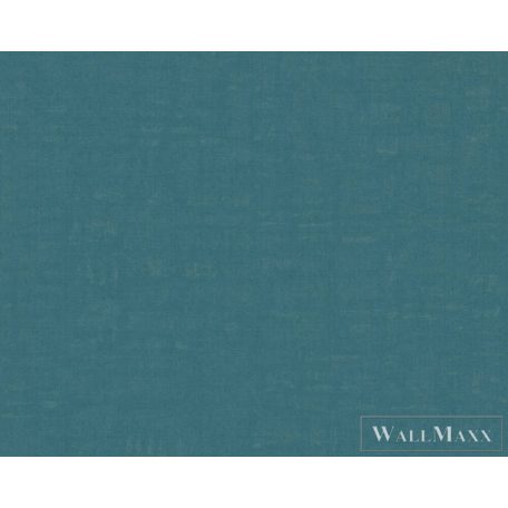 AS CREATION Nara 38745-9 kék, zöld, türkiz Textil mintás Grafikus vlies tapéta