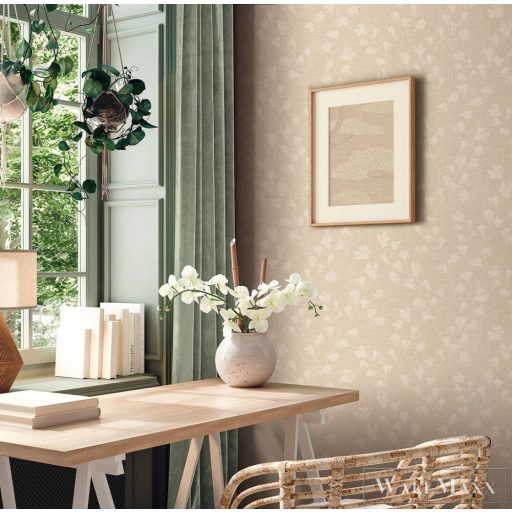 AS CREATION Nara 38747-4 bézs virág mintás grafikus tapéta