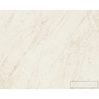   AS CREATION Battle of Style 38817-1 krémszínű márvány mintás klasszikus tapéta