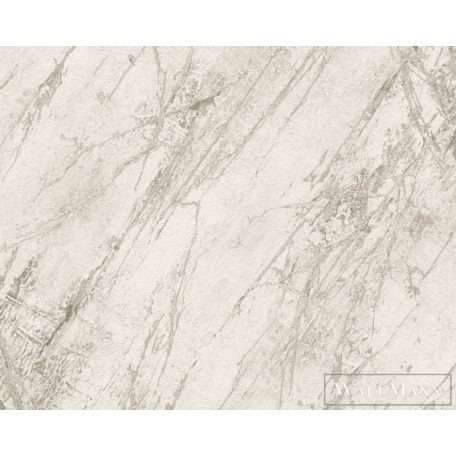 AS CREATION Battle of Style 38817-2 szürke márvány mintás klasszikus tapéta