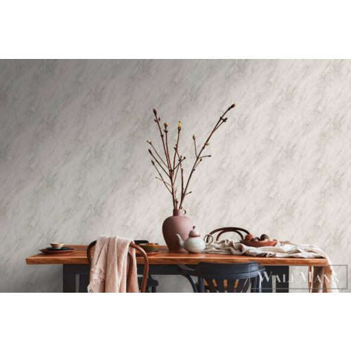 AS CREATION Battle of Style 38817-2 szürke márvány mintás klasszikus tapéta