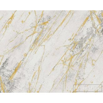   AS CREATION Battle of Style 38817-3 arany márvány mintás klasszikus tapéta