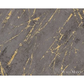   AS CREATION Battle of Style 38817-5 arany márvány mintás klasszikus tapéta