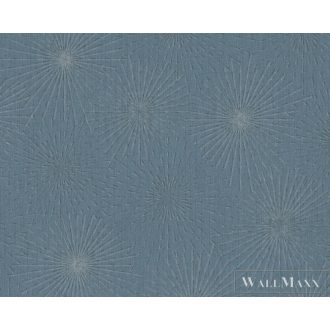   AS CREATION Battle of Style 38818-2 kék csillag mintás klasszikus tapéta