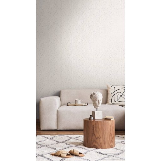 AS CREATION Battle of Style 38822-1 fémhatású csíkos klasszikus tapéta