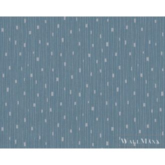   AS CREATION Battle of Style 38822-2 kék csíkos klasszikus tapéta