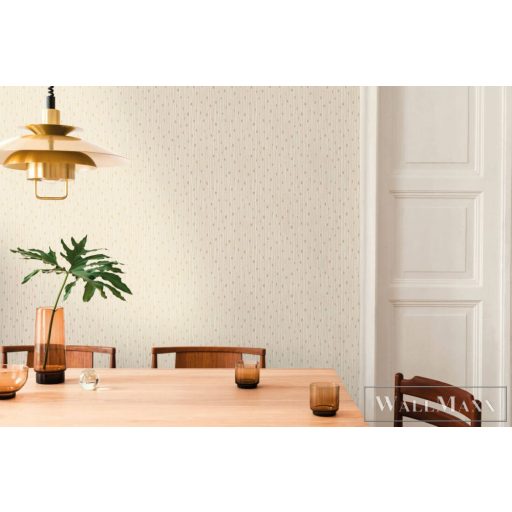 AS CREATION Battle of Style 38822-3 arany csíkos klasszikus tapéta