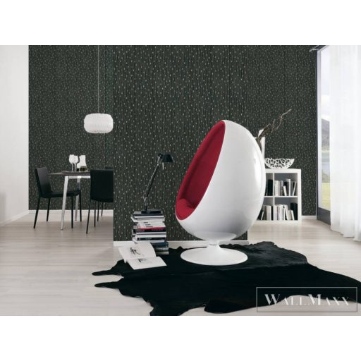 AS CREATION Battle of Style 38822-4 fekete csíkos klasszikus tapéta