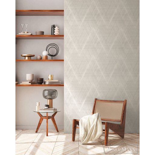 AS CREATION Battle of Style 38824-3 szürke, fémhatású, ezüst Textil mintás Klasszikus vlies tapéta