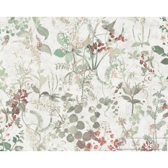   AS CREATION Battle of Style 38825-2 bézs levél mintás klasszikus tapéta