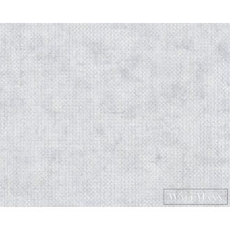   AS CREATION Battle of Style 38826-1 szürke pikkely mintás klasszikus tapéta