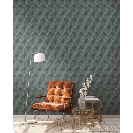 AS CREATION Battle of Style 38827-2 fekete, szürke Tér-hatású 3D-mintás Klasszikus vlies tapéta