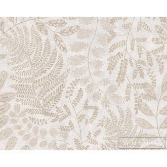   AS CREATION Battle of Style 38830-2 bézs levél mintás klasszikus tapéta