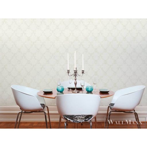 AS CREATION Luxury Damask 38848-4 krémszínű barokk mintás klasszikus XXL tapéta