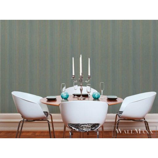 AS CREATION Luxury Damask 38849-5 kék csíkos elegáns XXL tapéta